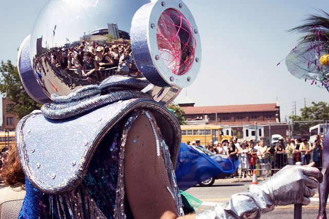 Costume at this year's Mermaid Parade.